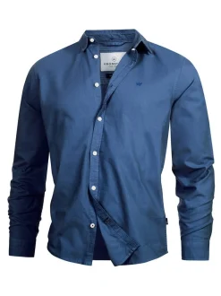 Kronstadt Herren Hemd Langarm - KSAsk Ls in hellblau blau