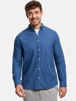Kronstadt Herren Hemd Langarm - KSAsk Ls in hellblau blau