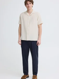 Kronstadt Herren Kurzarmhemd - KSZeldale in beige