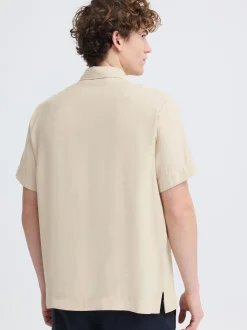 Kronstadt Herren Kurzarmhemd - KSValbrook in beige
