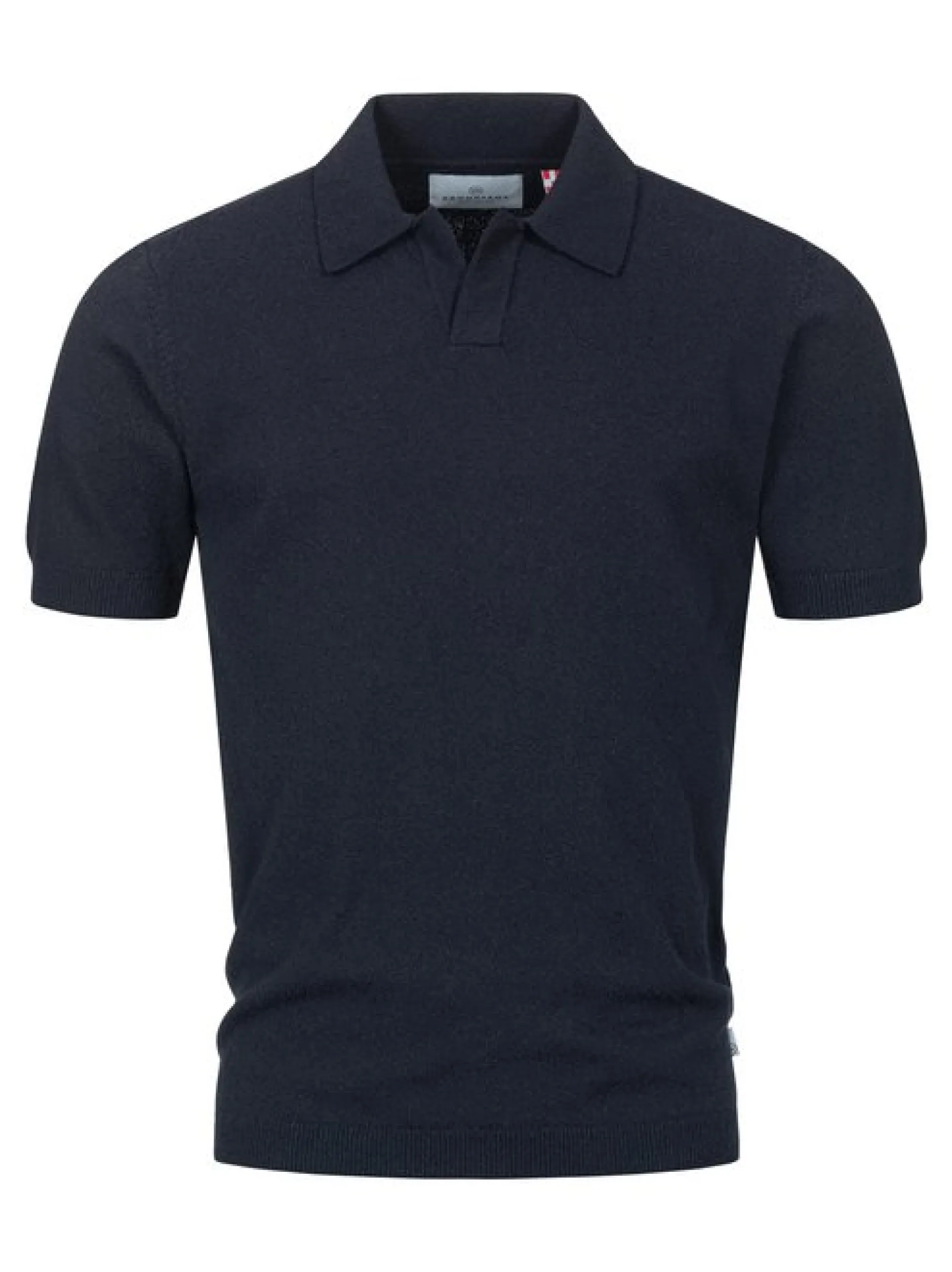 Kronstadt Herren Poloshirt - KSBlake knit in blau