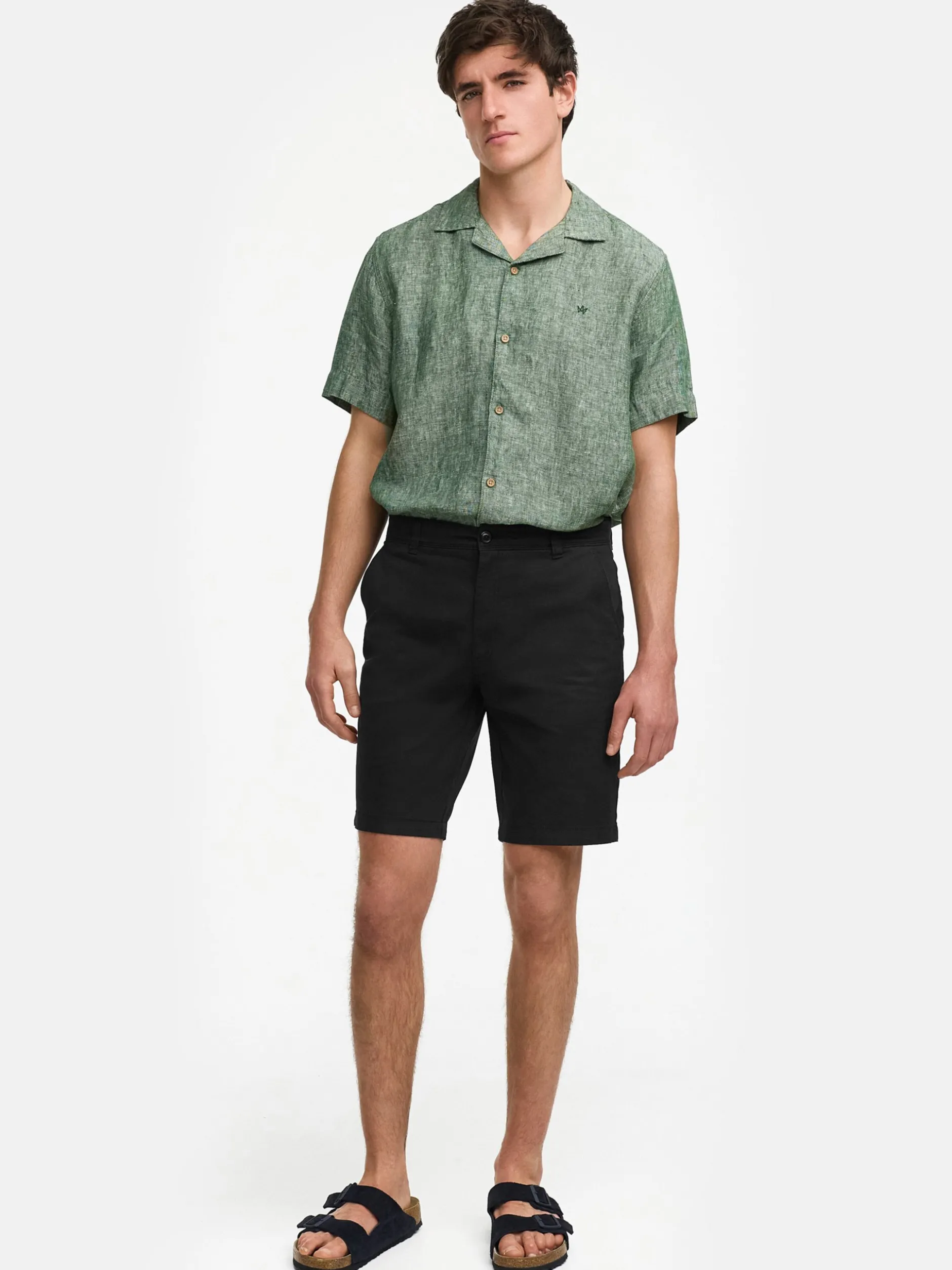 Kronstadt Herren Shorts Chino - KSAllen in schwarz