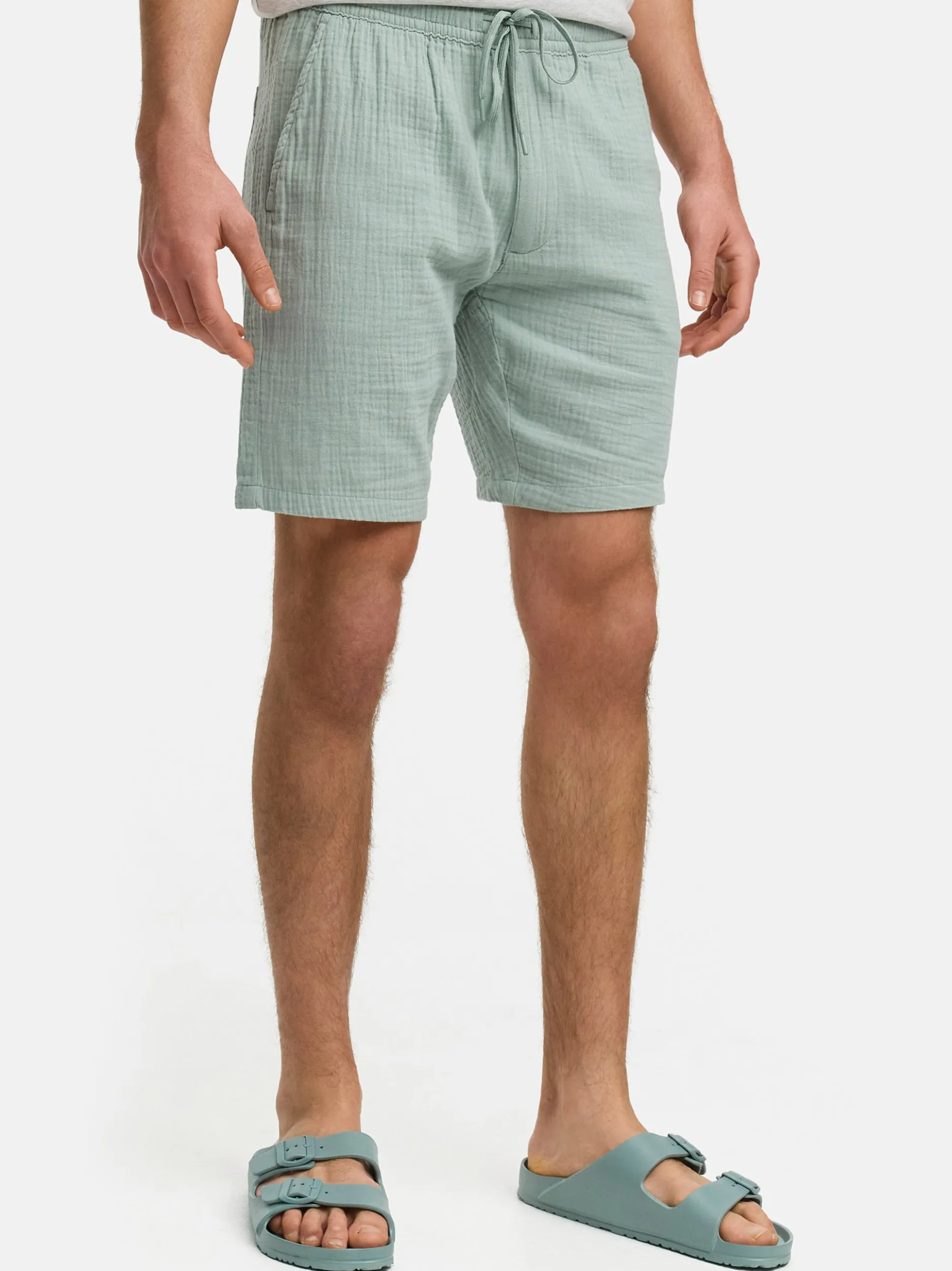 Kronstadt Herren Shorts Chino - KSAvery in grün