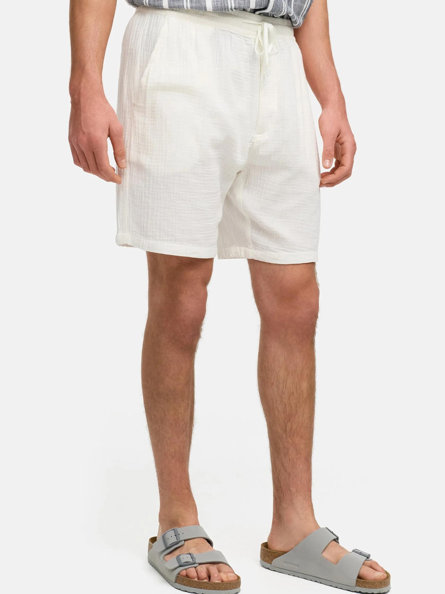 Kronstadt Herren Shorts Chino - KSAvery in weiß