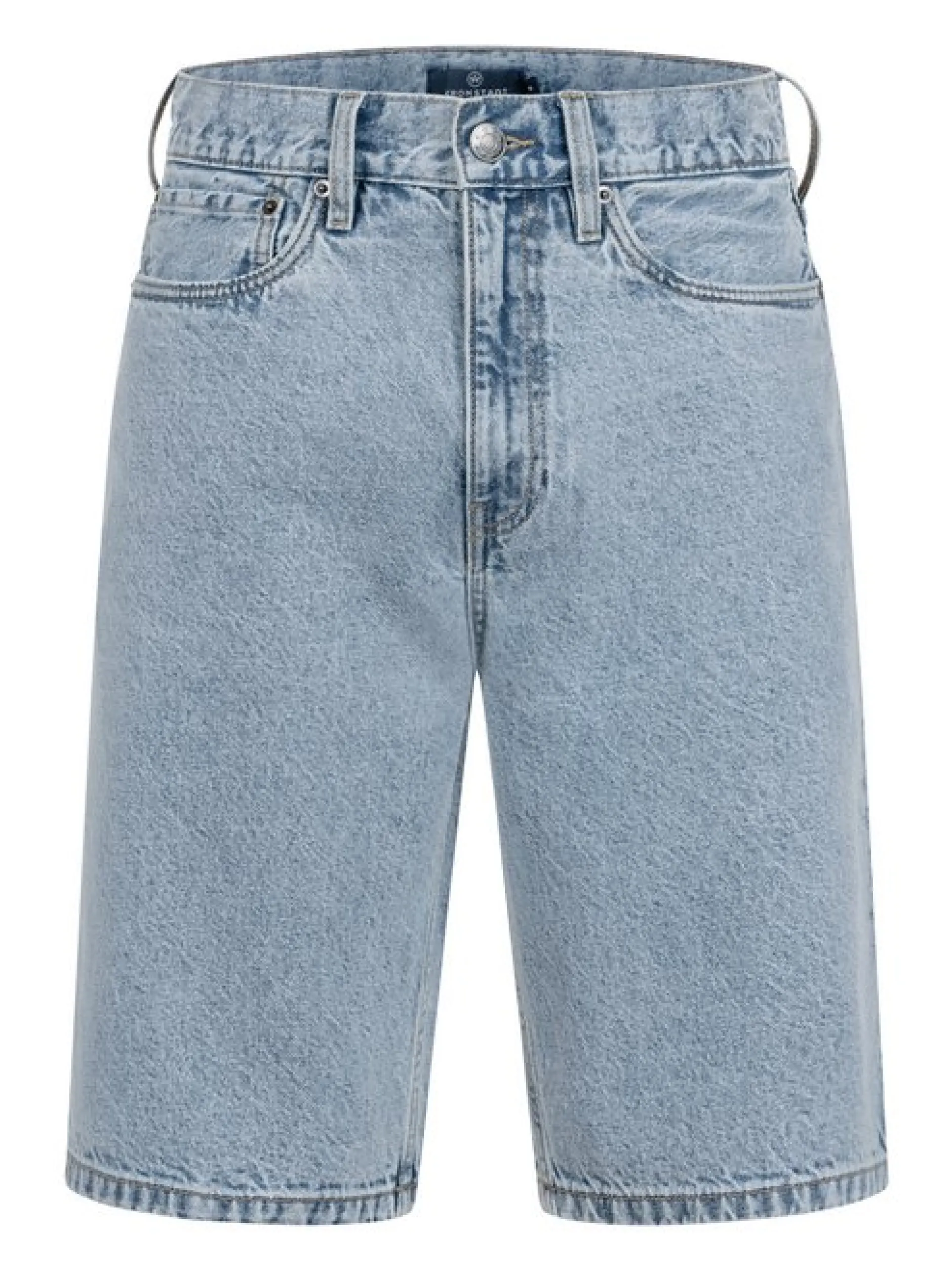 Kronstadt Herren Shorts Jeans - KSBoldgate in bleached denim