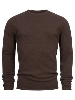 Kronstadt Herren Strickpullover - KSPep in braun