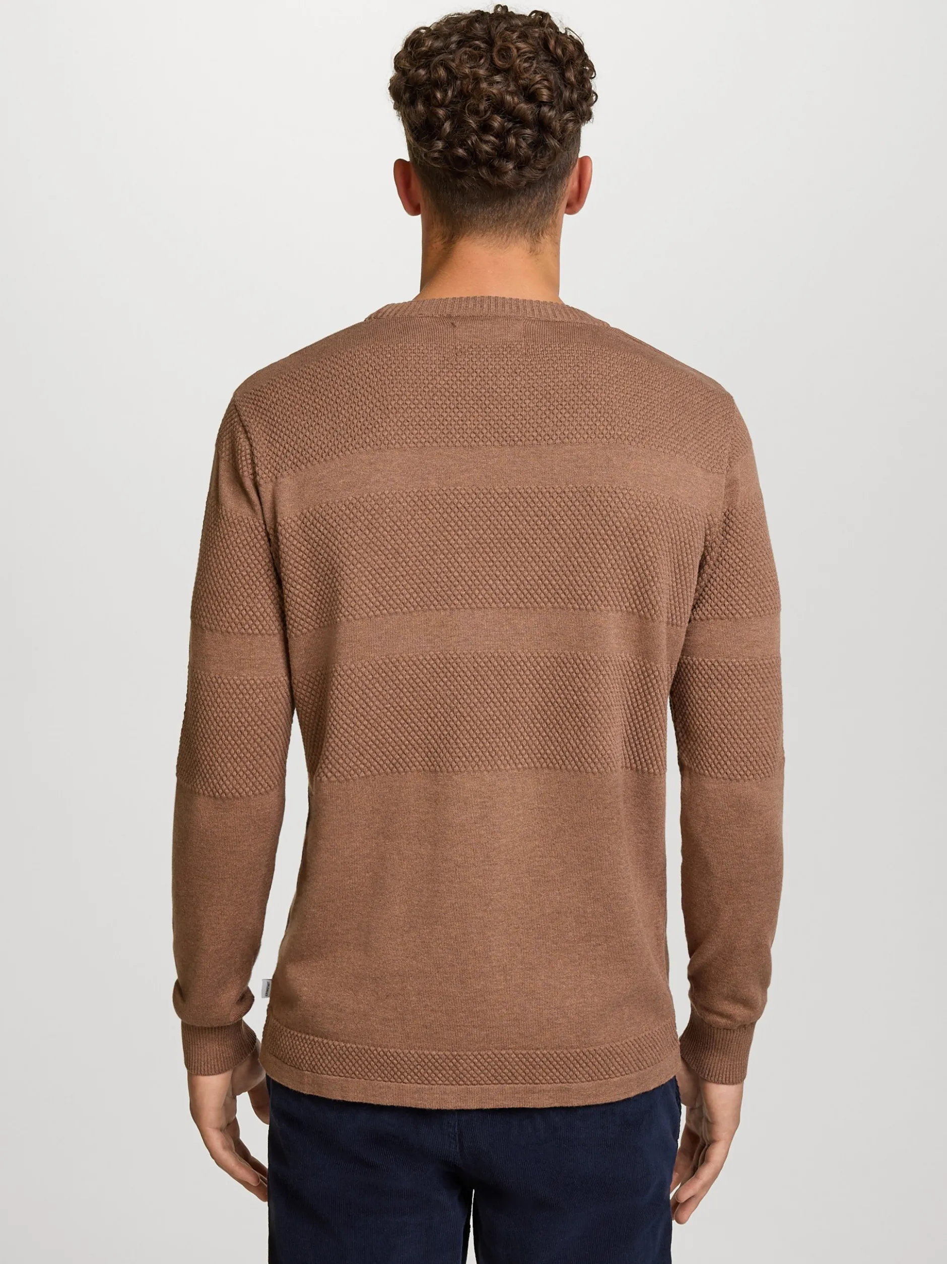 Kronstadt Herren Strickpullover - KSHannes in braun
