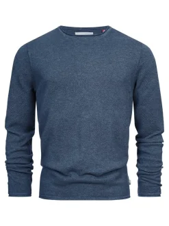 Kronstadt Herren Strickpullover - KSPep in blau