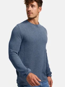 Kronstadt Herren Strickpullover - KSPep in blau