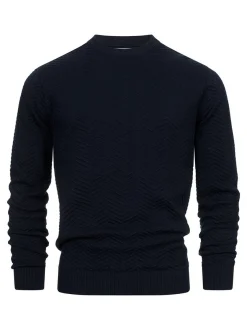 Kronstadt Herren Strickpullover - KSCarlo in blau