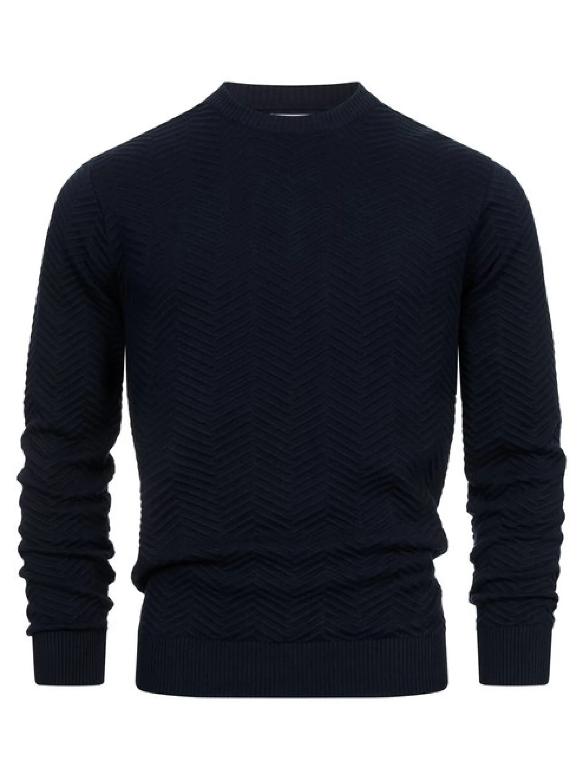 Kronstadt Herren Strickpullover - KSCarlo in blau