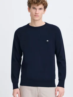Kronstadt Herren Strickpullover - KSEmil in blau