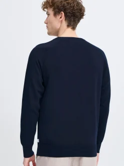 Kronstadt Herren Strickpullover - KSEmil in blau