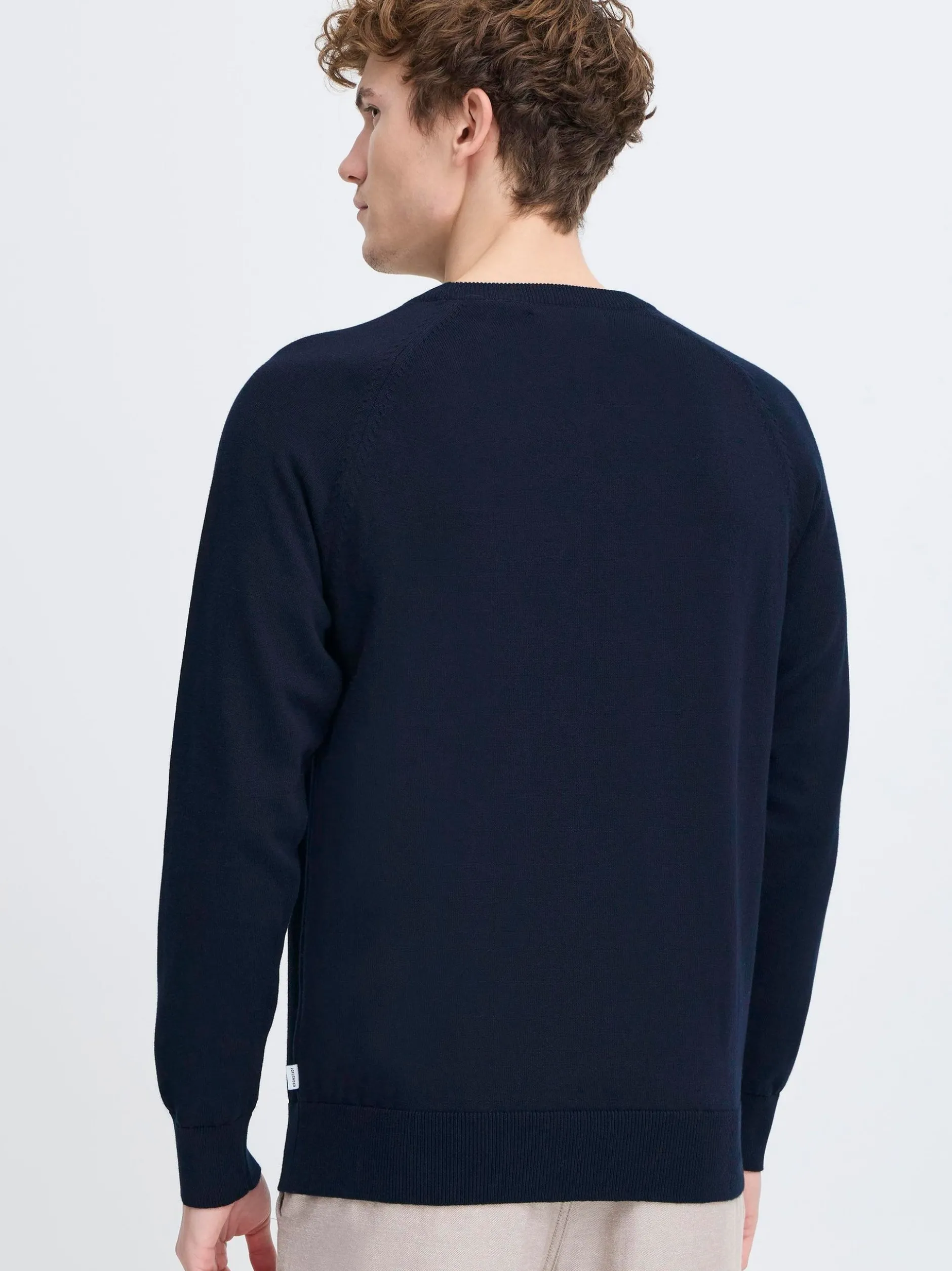 Kronstadt Herren Strickpullover - KSEmil in blau