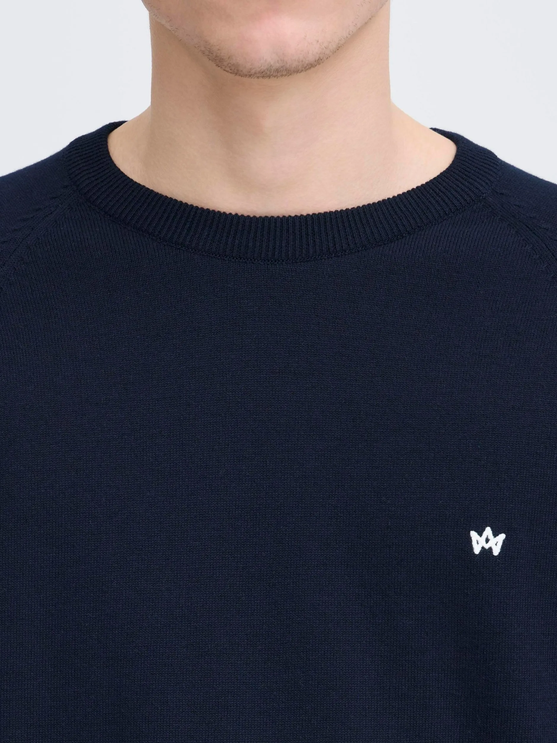 Kronstadt Herren Strickpullover - KSEmil in blau