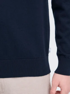 Kronstadt Herren Strickpullover - KSEmil in blau