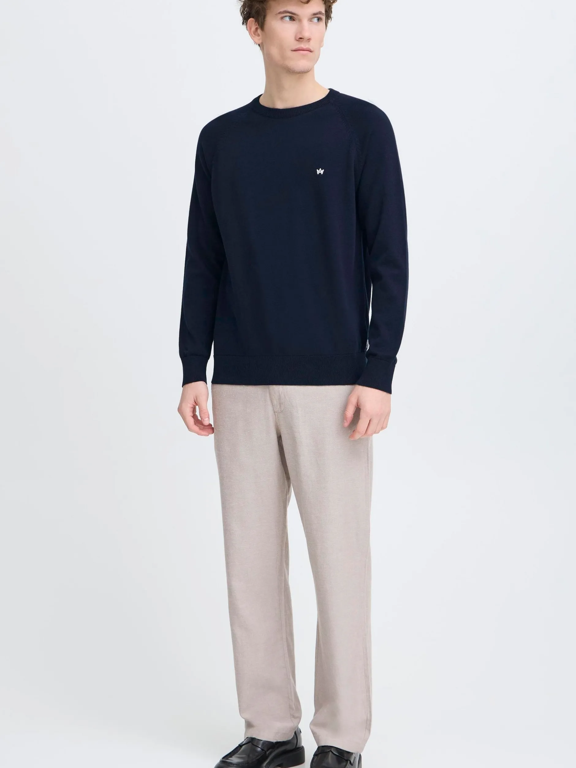 Kronstadt Herren Strickpullover - KSEmil in blau