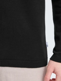 Kronstadt Herren Strickpullover - KSEmil in schwarz