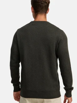 Kronstadt Herren Strickpullover - KSCarlo in khaki