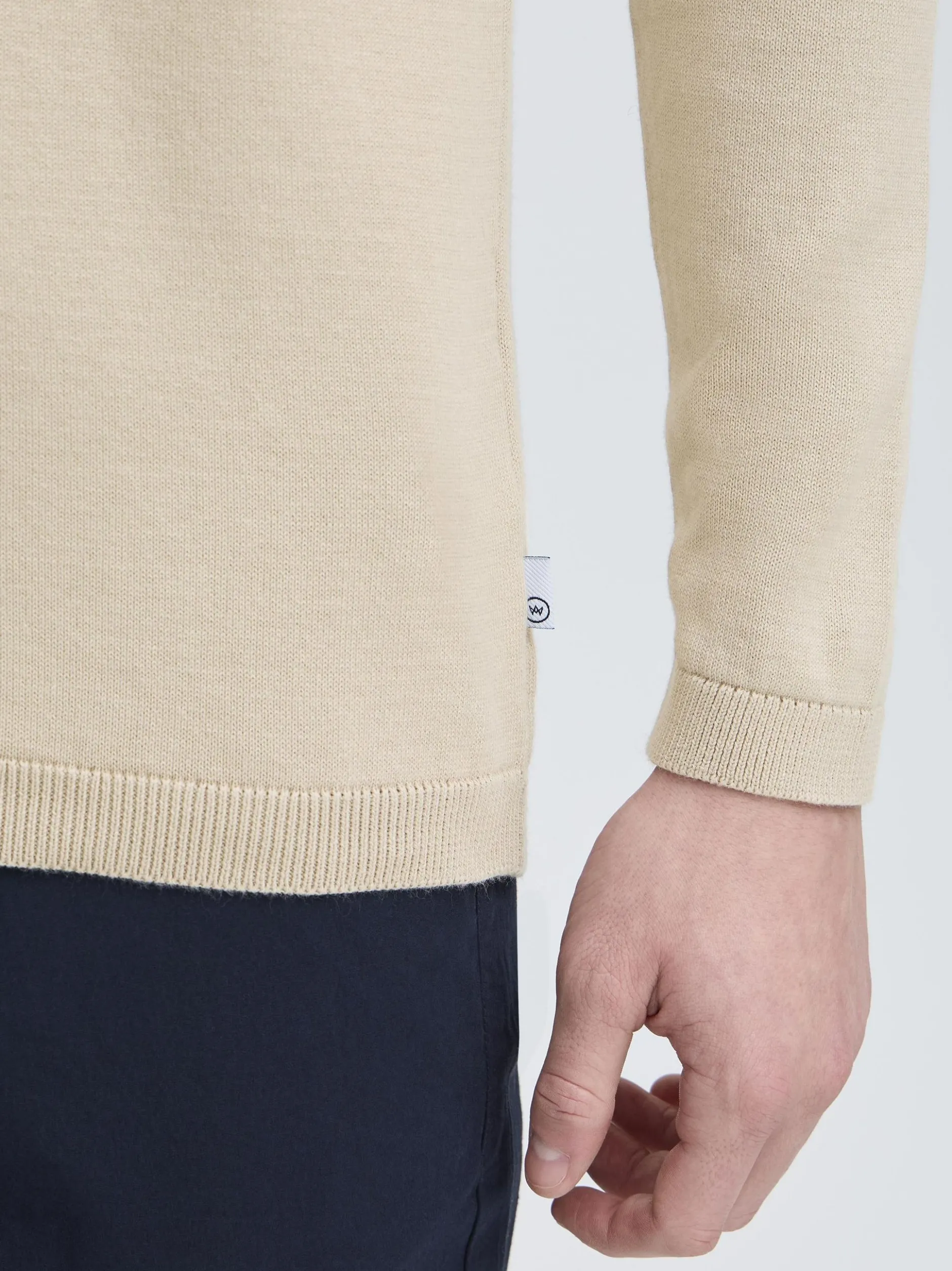 Kronstadt Herren Strickpullover - KSEmil in beige
