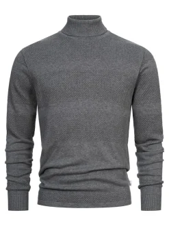 Kronstadt Herren Strickpullover - KSFisker in hellgrau