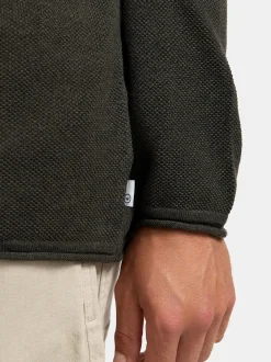 Kronstadt Herren Strickpullover - KSPep in khaki