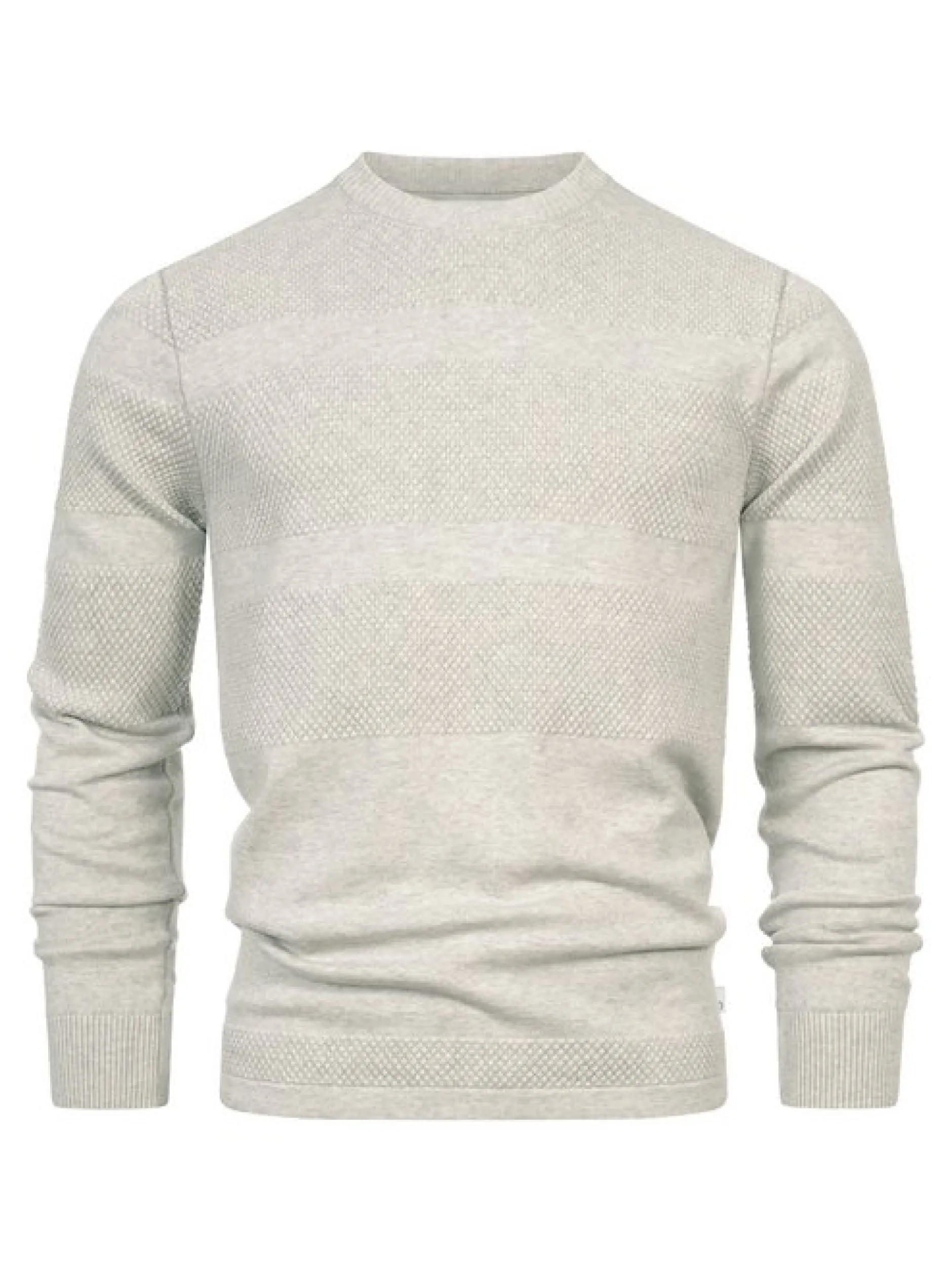 Kronstadt Herren Strickpullover - KSHannes in grau anthrazit