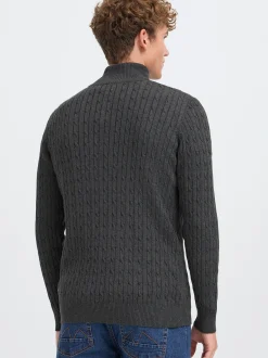 Kronstadt Herren Troyer - KSCall half zip in anthrazit