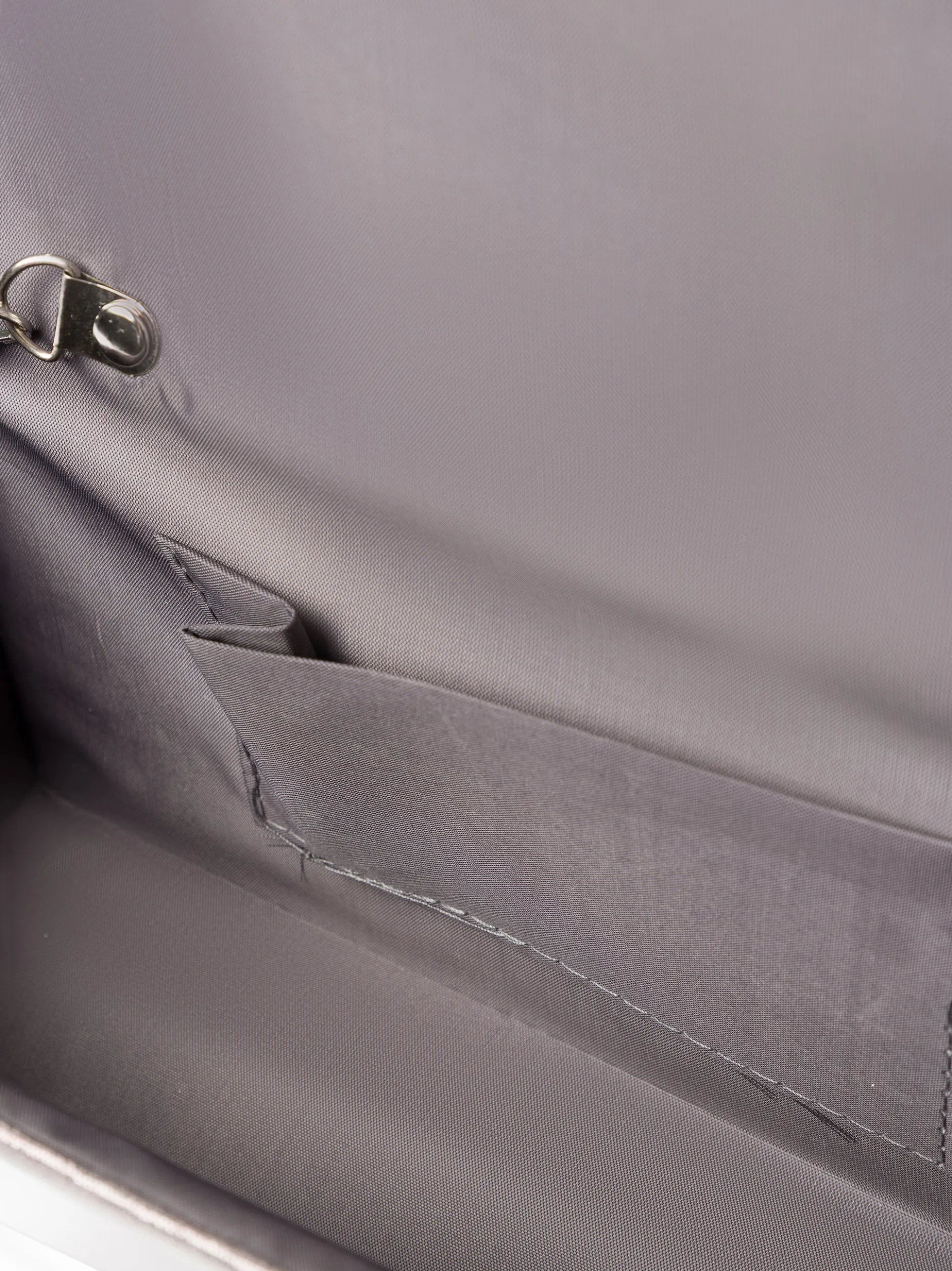 Kurt Kölln Damen Clutch in taupe silber
