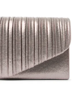 Kurt Kölln Damen Clutch in taupe silber