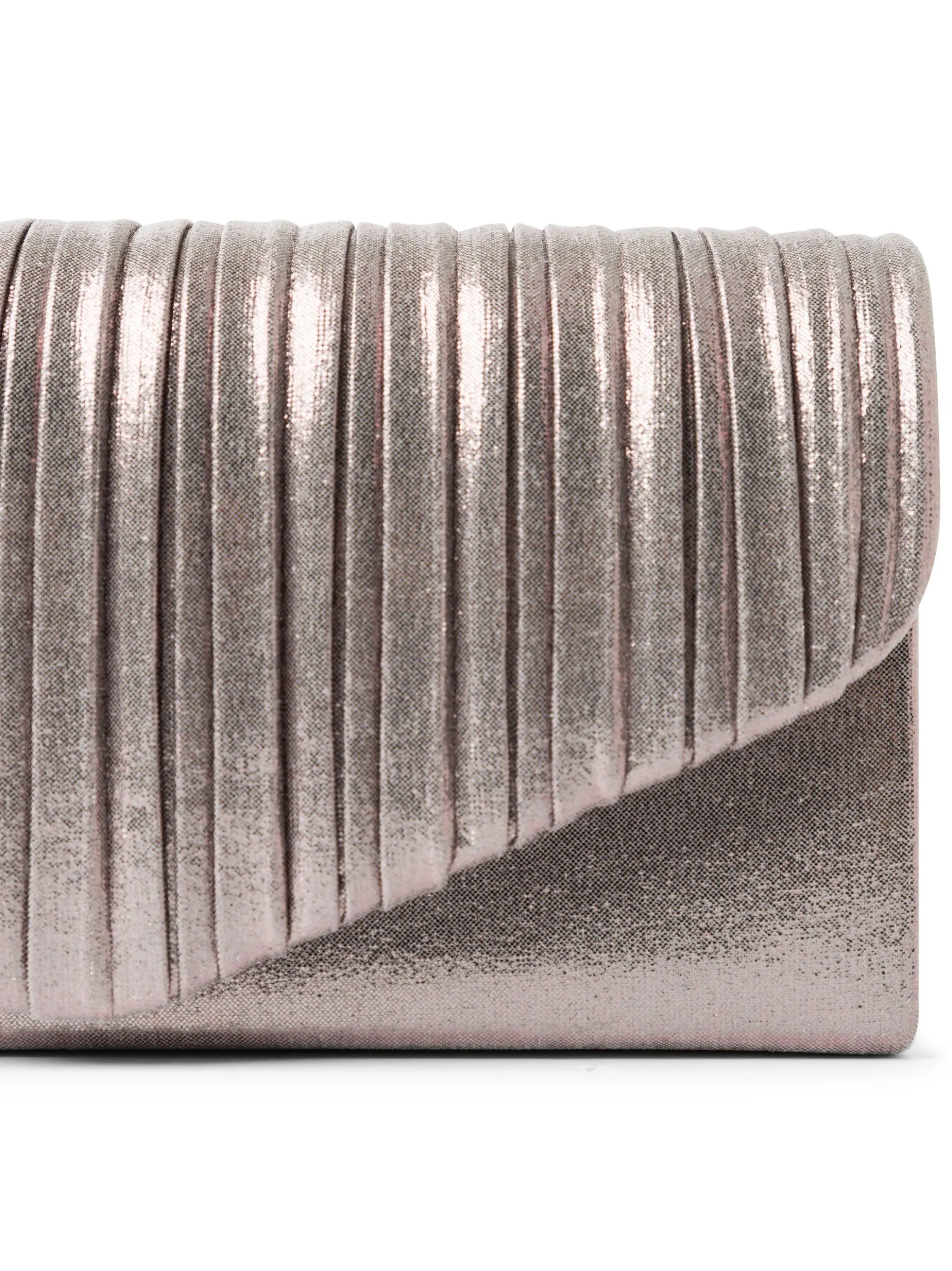 Kurt Kölln Damen Clutch in taupe silber
