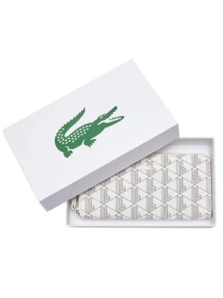 Lacoste Damen Geldbörse in weiß
