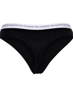 Lacoste Damen String 3er Pack in mehrfarbig