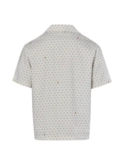 Lacoste Herren Kurzarmhemd in ecru camel