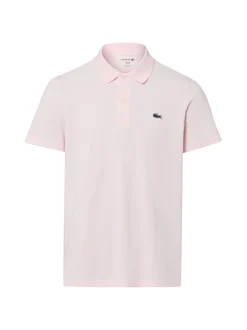 Lacoste Herren Poloshirt in rosa - Ärmel: kurzarm