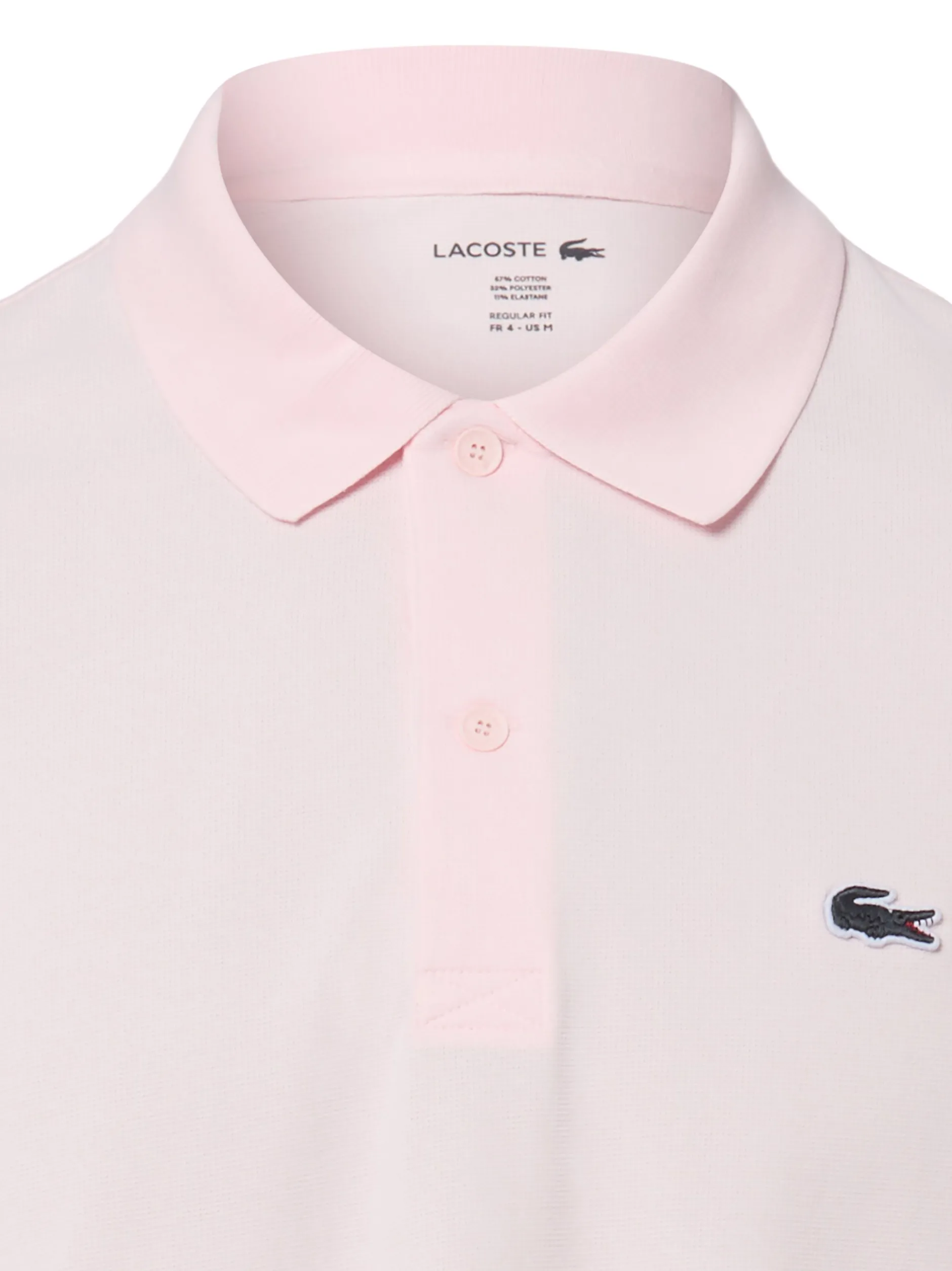 Lacoste Herren Poloshirt in rosa - Ärmel: kurzarm