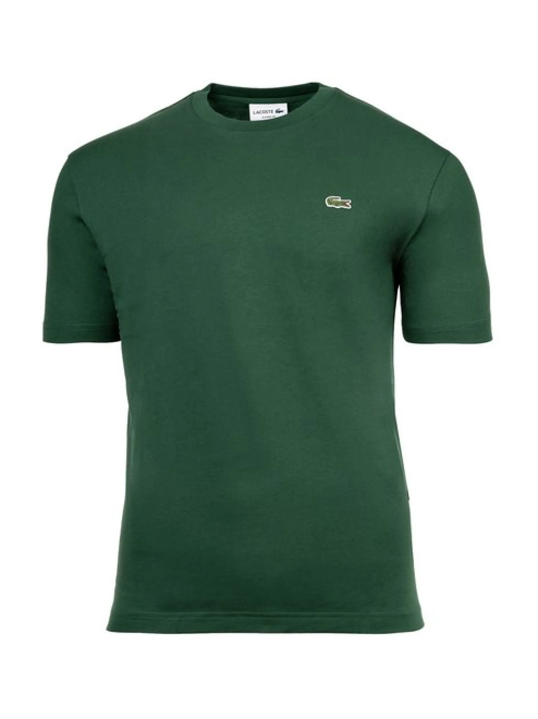 Lacoste Herren T-Shirt in grün - Ausschnitt: Rundhals
