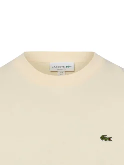 Lacoste Herren T-Shirt in sand - Ausschnitt: Rundhals