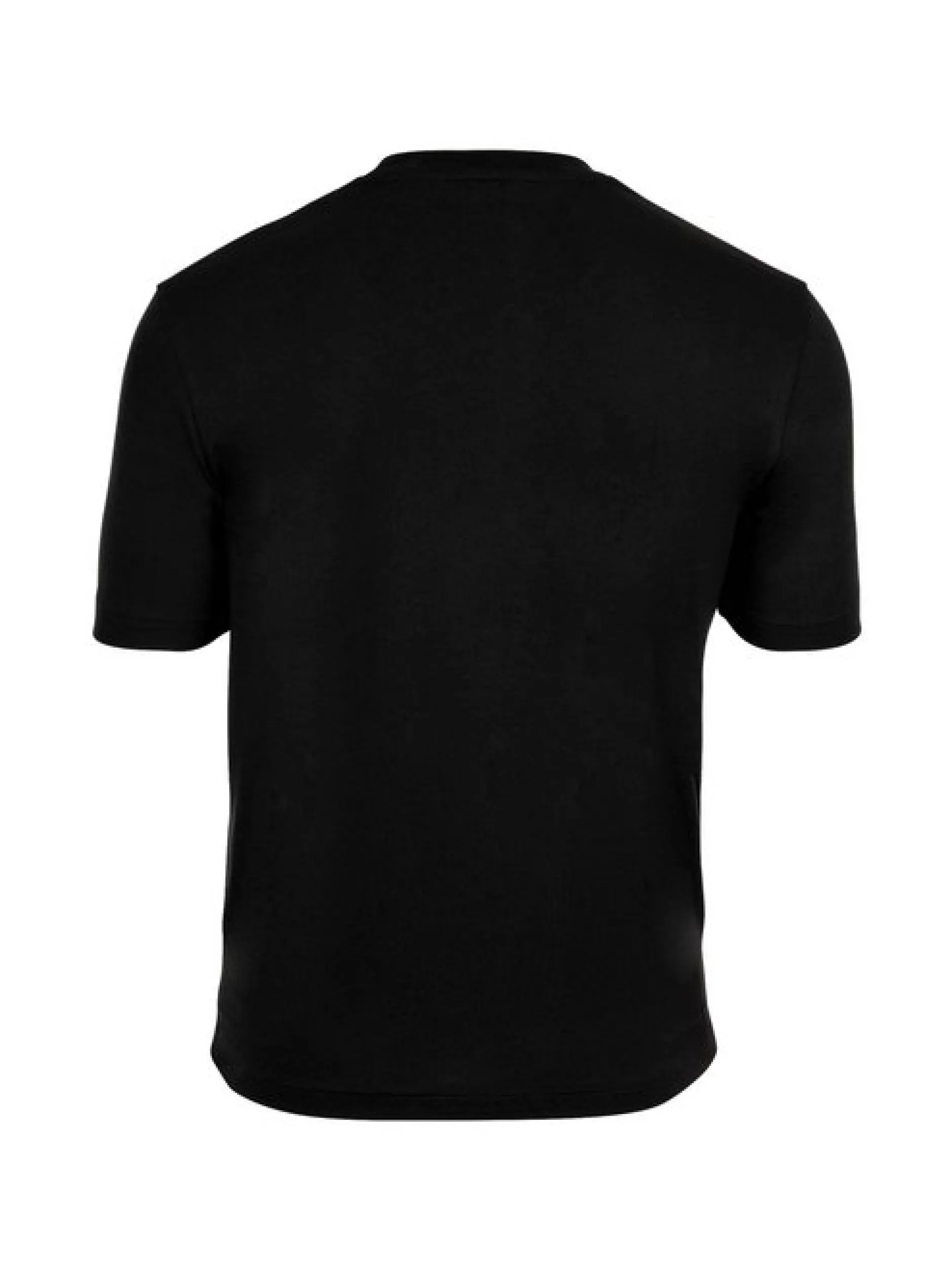 Lacoste Herren T-Shirt in schwarz - Ausschnitt: Rundhals