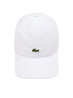 Lacoste Unisex Cap in weiß