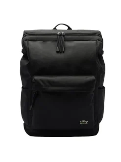 Lacoste Unisex Rucksack in schwarz