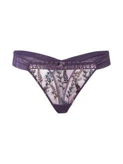 Lascana Damen Mesh-String in lila