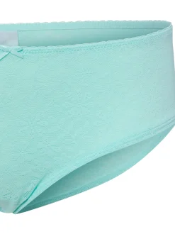 Lascana Damen Spitzenslip in mint