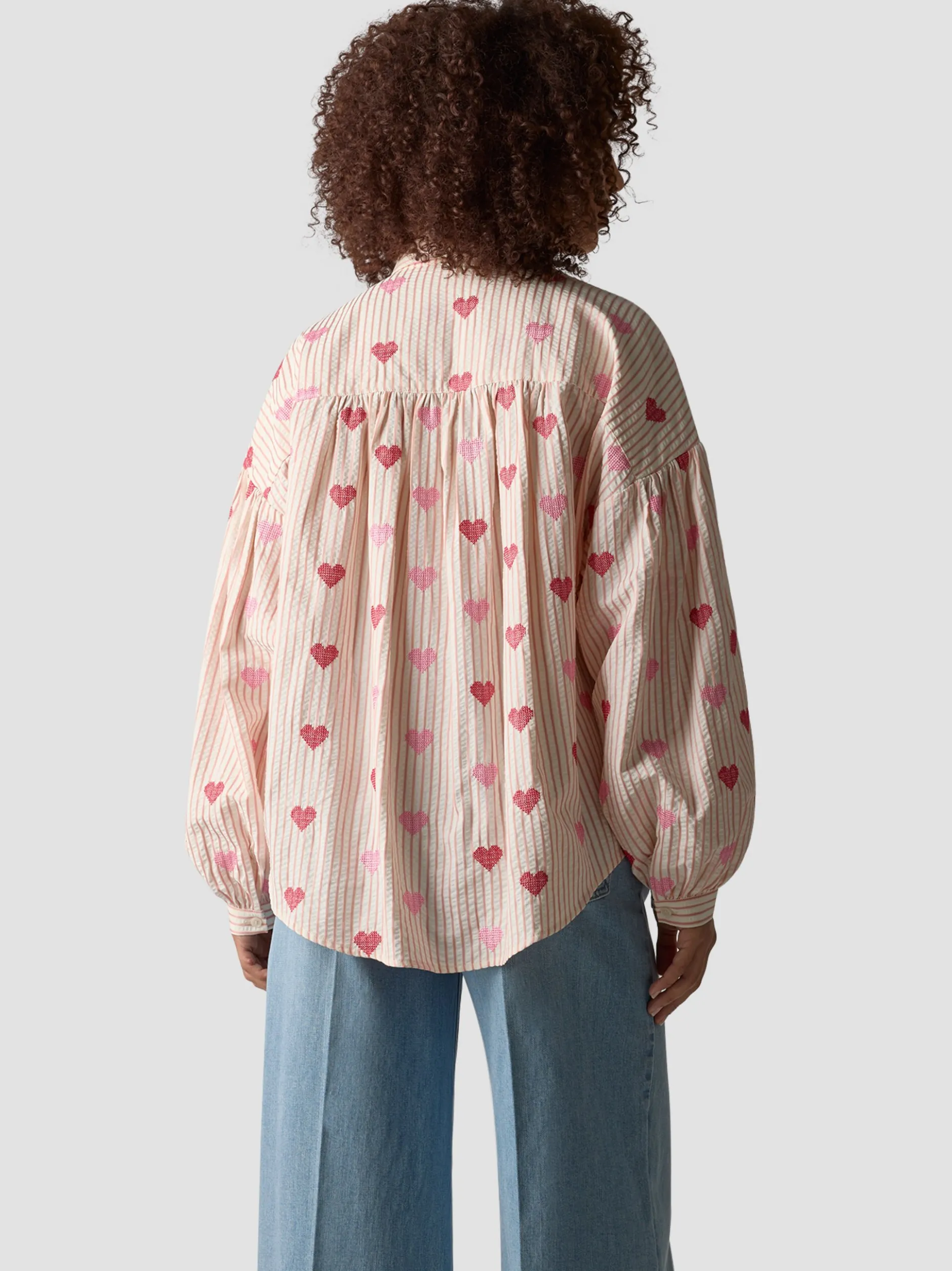 LCMT Damen Hemdbluse in beige rosa