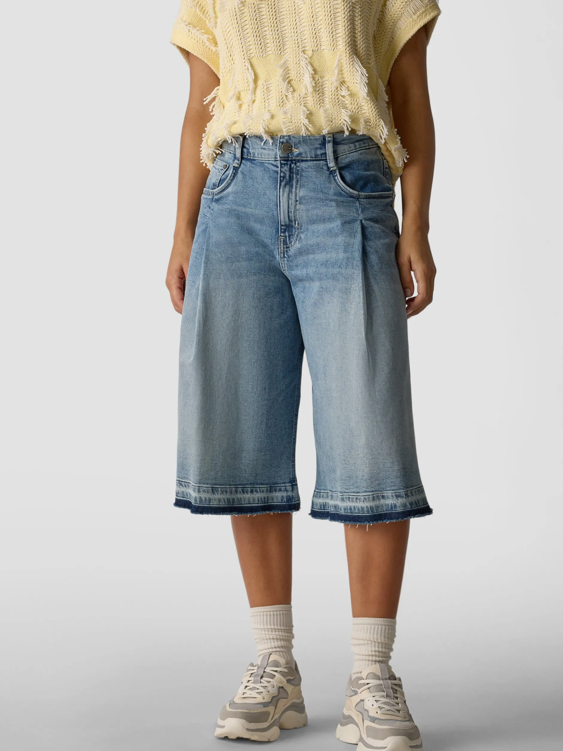 LCMT Damen Jeans in medium stone denim