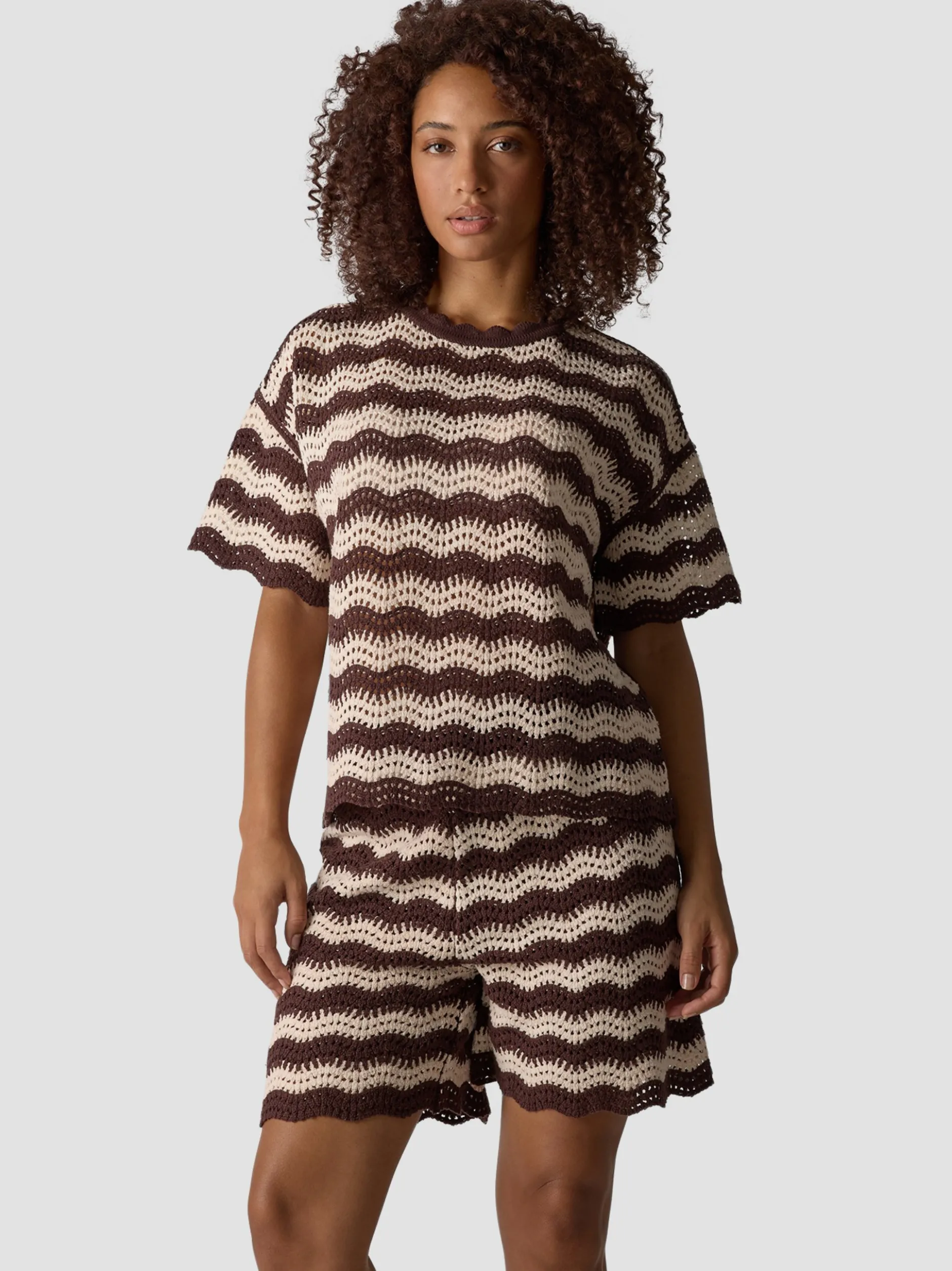 LCMT Damen Pullover in braun