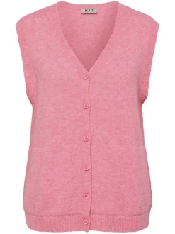LCMT Damen Strickweste in pink