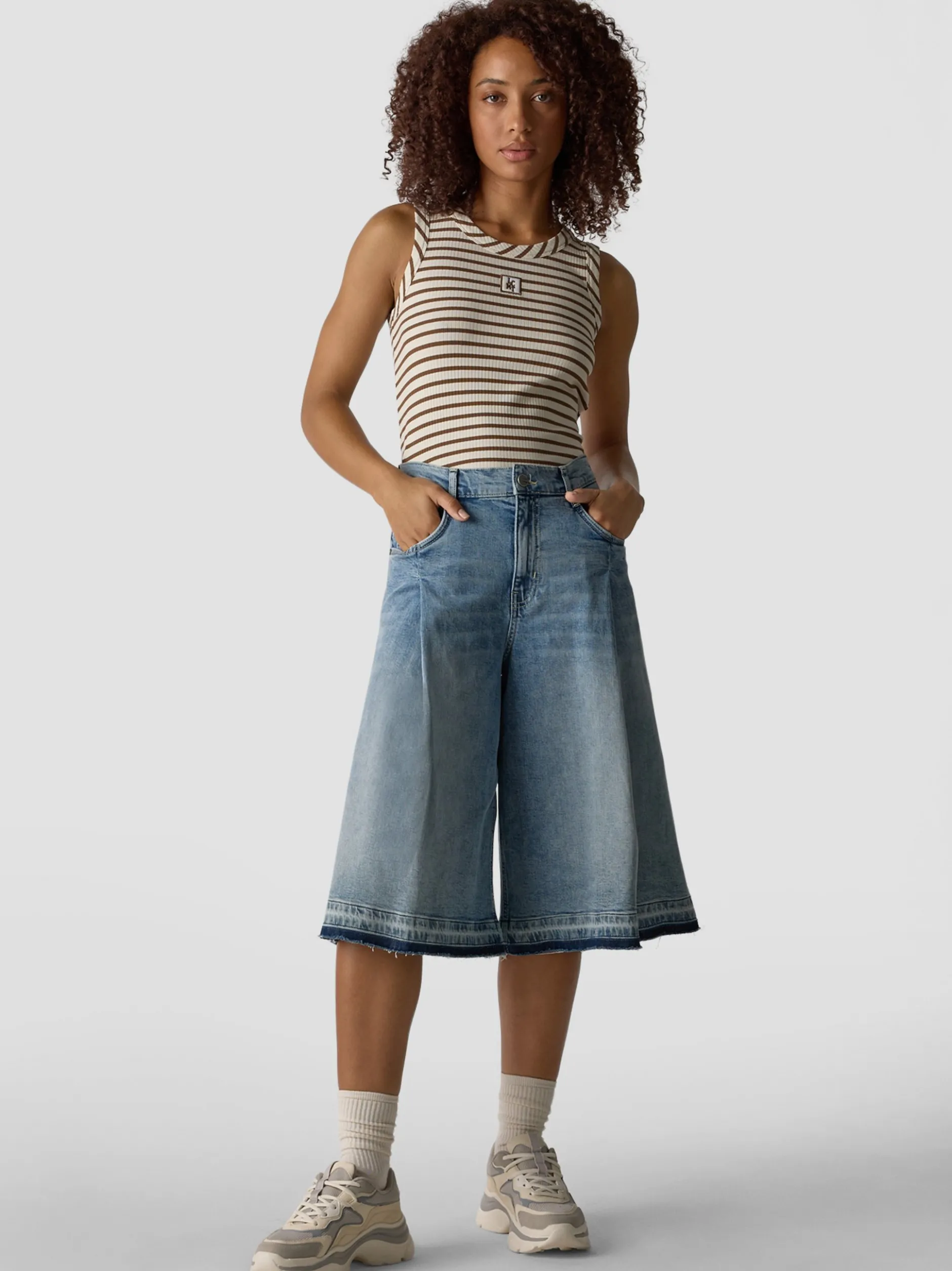 LCMT Damen T-Shirt in braun