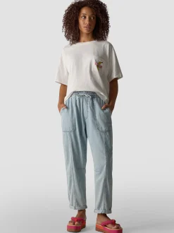 LCMT Damen T-Shirt in weiß