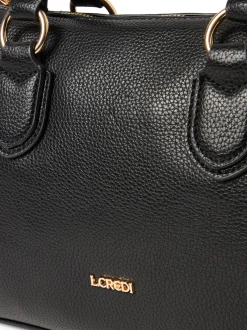 L.Credi Damen Handtasche - Ramea in schwarz